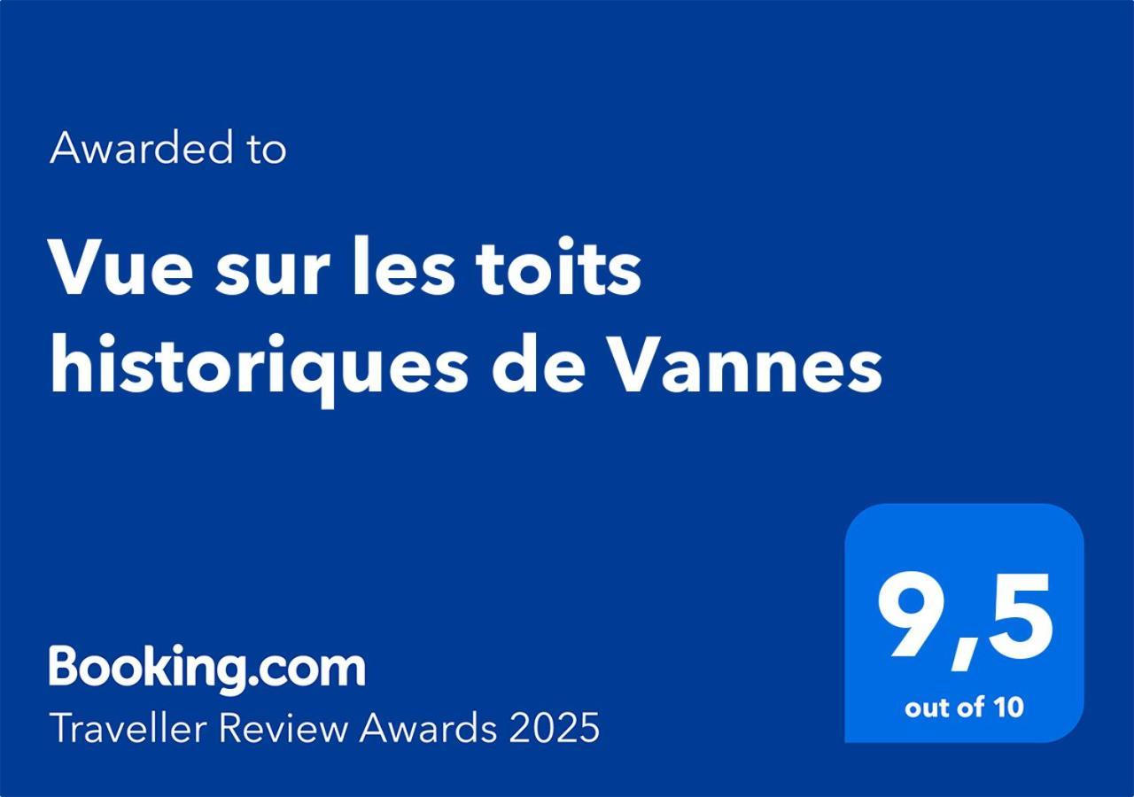 Vue Sur Les Toits Historiques De Vannes Ngoại thất bức ảnh